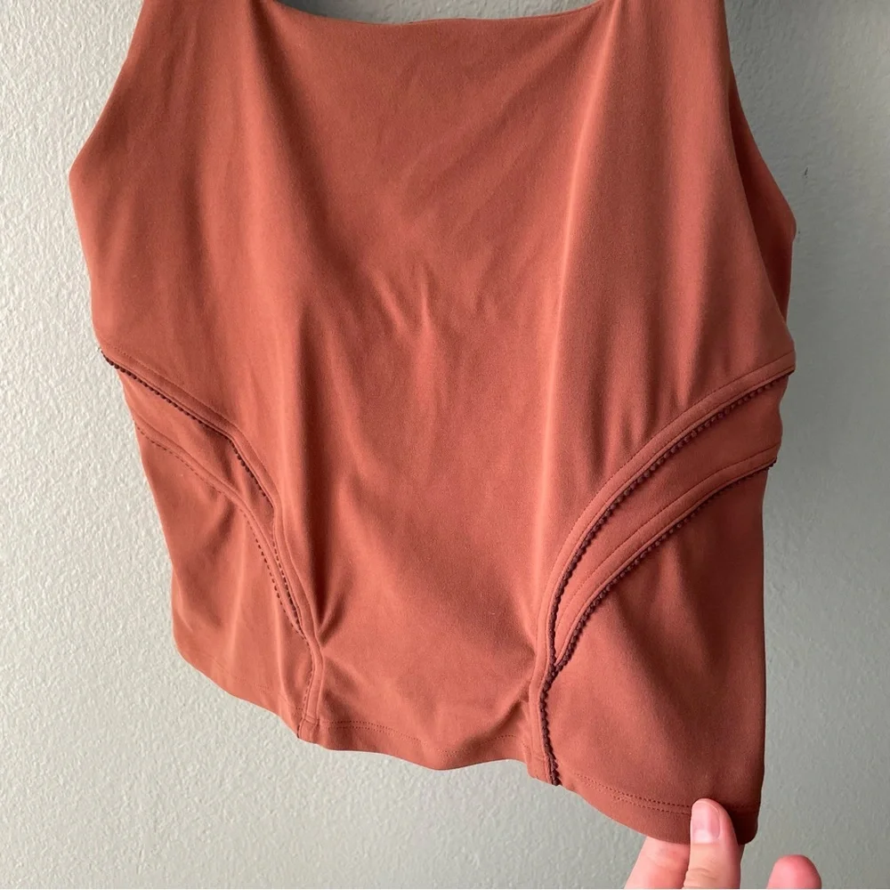 Lululemon | Nulu and Mesh-Back Shelf-Bra Yoga Tank Top